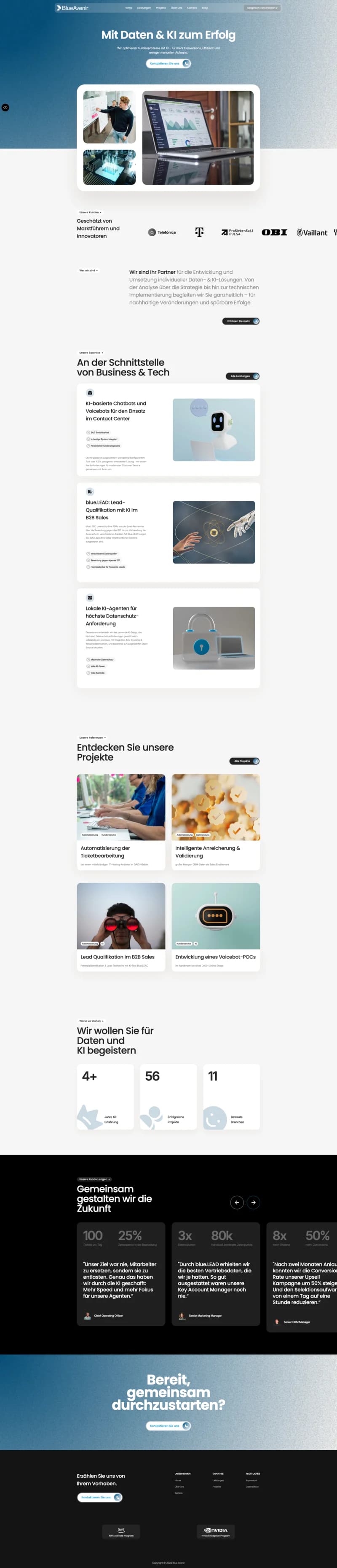 Blue Avenir – Screenshot